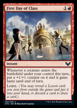 First Day of Class [Strixhaven: School of Mages] [Foil]