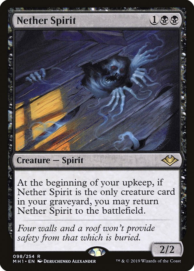 Nether Spirit [Modern Horizons] [Foil]
