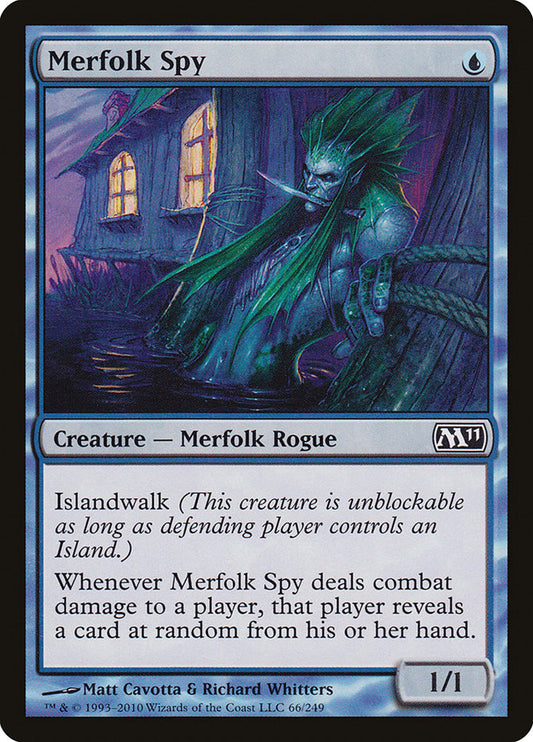 Merfolk Spy [Core Set 2011] [Foil]