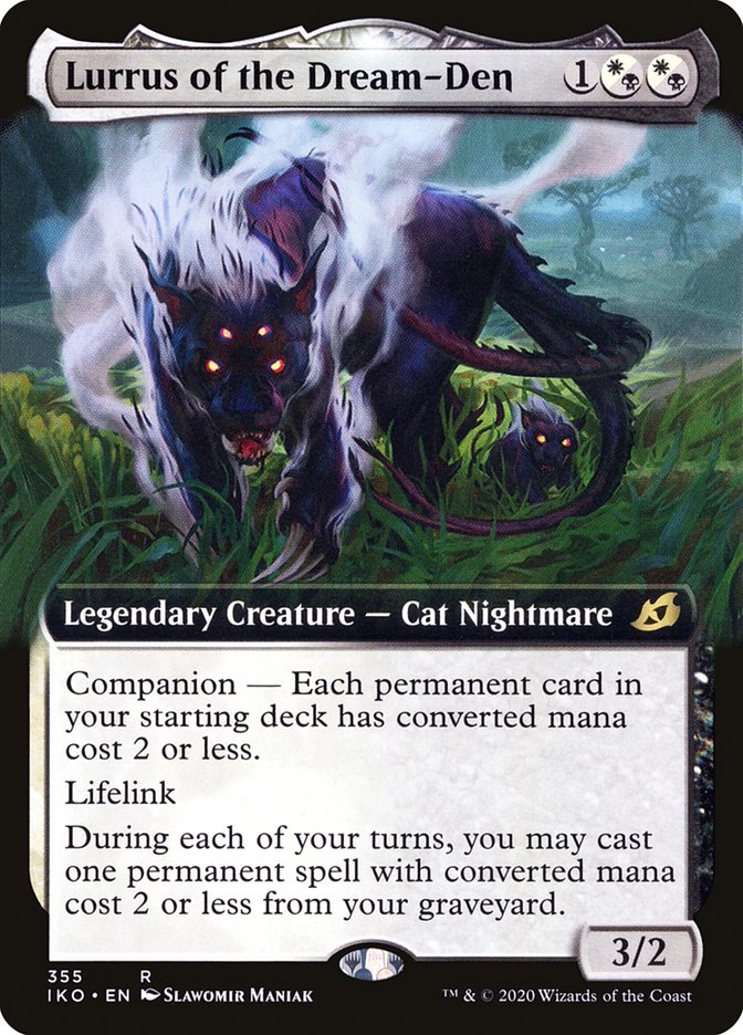 Lurrus of the Dream-Den (Extended Art) [Ikoria: Lair of Behemoths] [Foil]