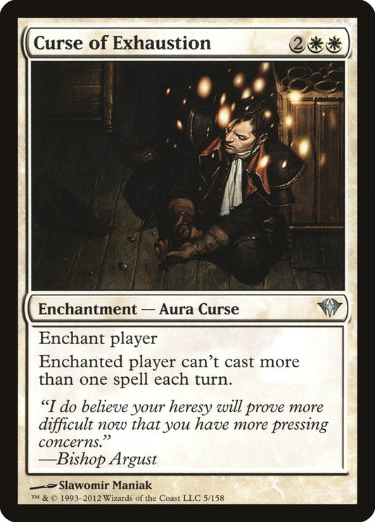 Curse of Exhaustion [Dark Ascension] [Foil]