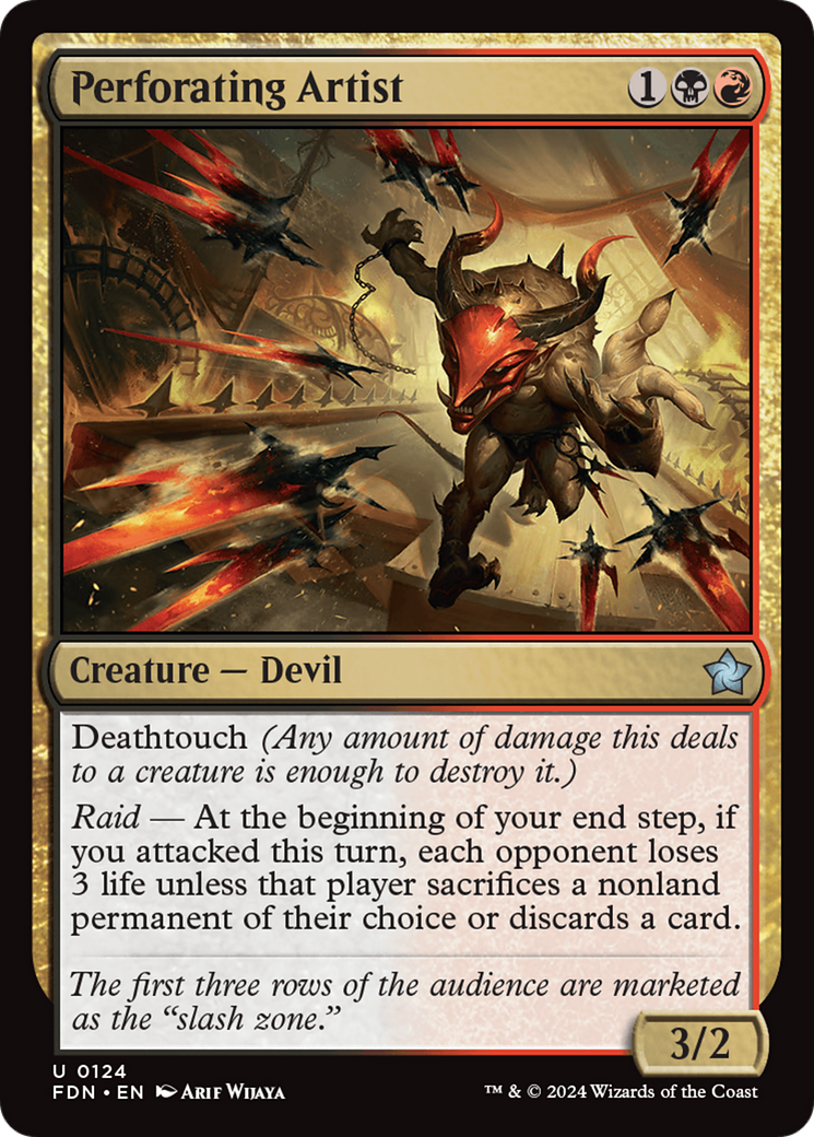 Perforating Artist [Foundations] [Foil]