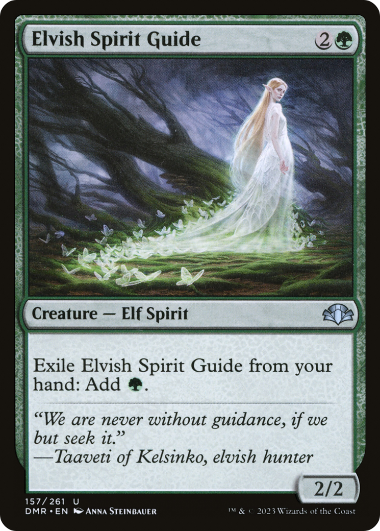 Elvish Spirit Guide [Dominaria Remastered] [Foil]