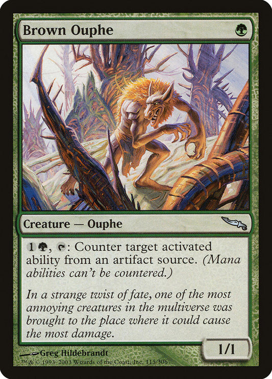 Brown Ouphe [Mirrodin] [Foil]