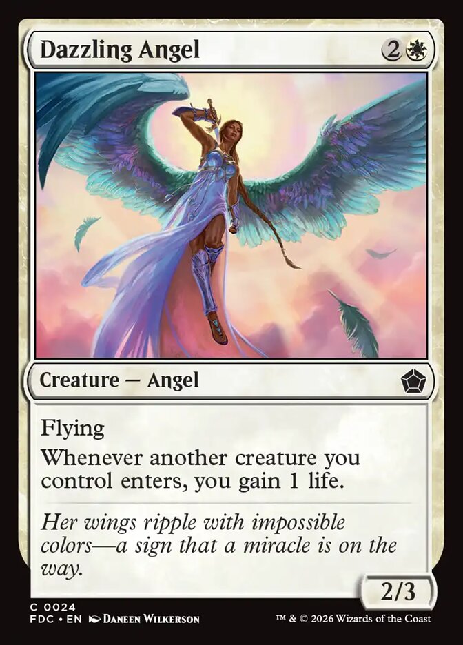 Dazzling Angel [Foundations Commander]