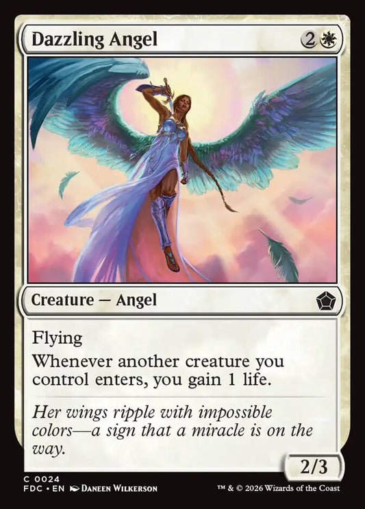 Dazzling Angel [Foundations Commander]