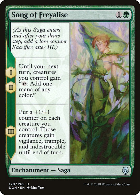 Song of Freyalise [Dominaria] [Foil]