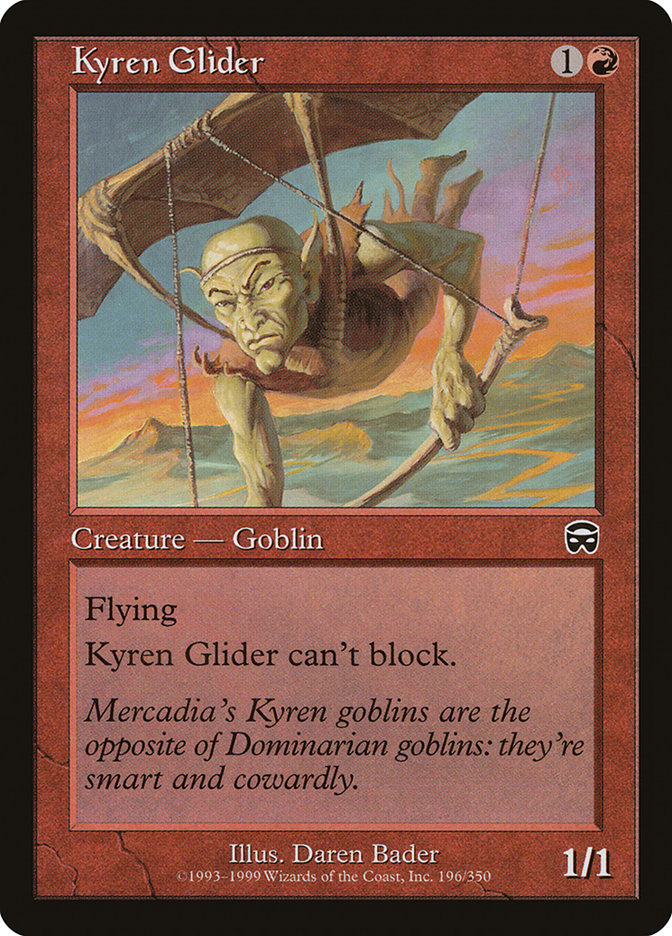 Kyren Glider [Mercadian Masques] [Foil]