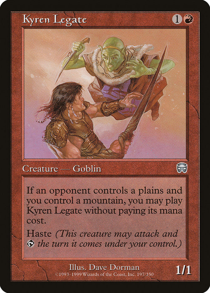 Kyren Legate [Mercadian Masques] [Foil]