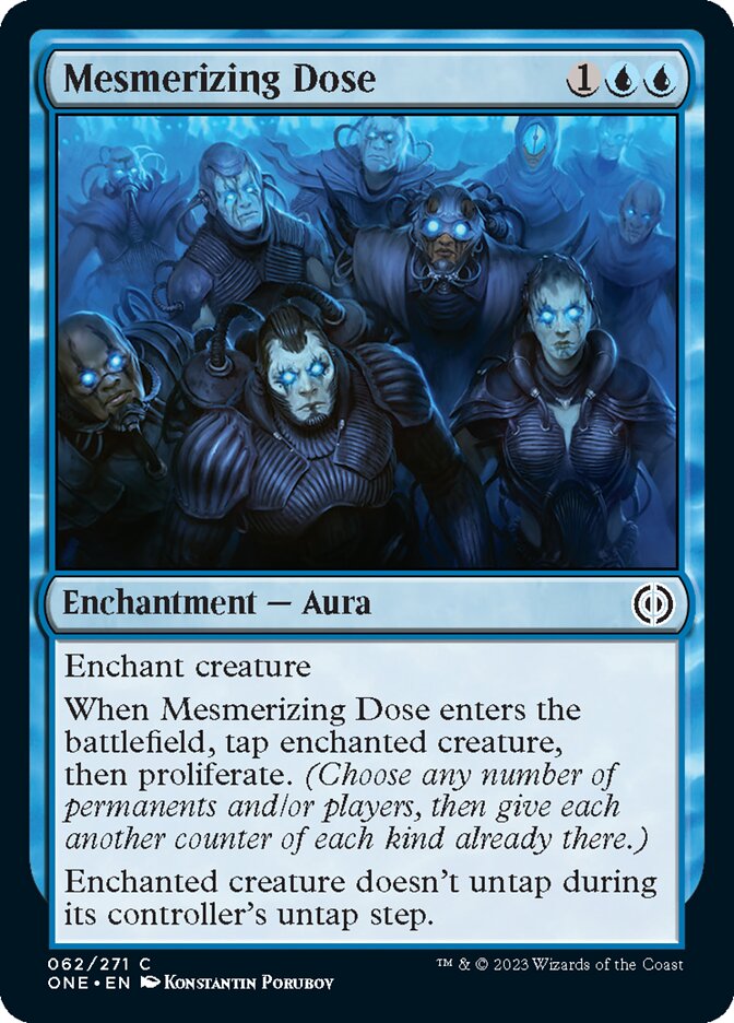Mesmerizing Dose [Phyrexia: All Will Be One] [Foil]