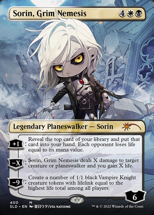 Sorin, Grim Nemesis (Borderless) [Secret Lair Drop Series] [Foil]