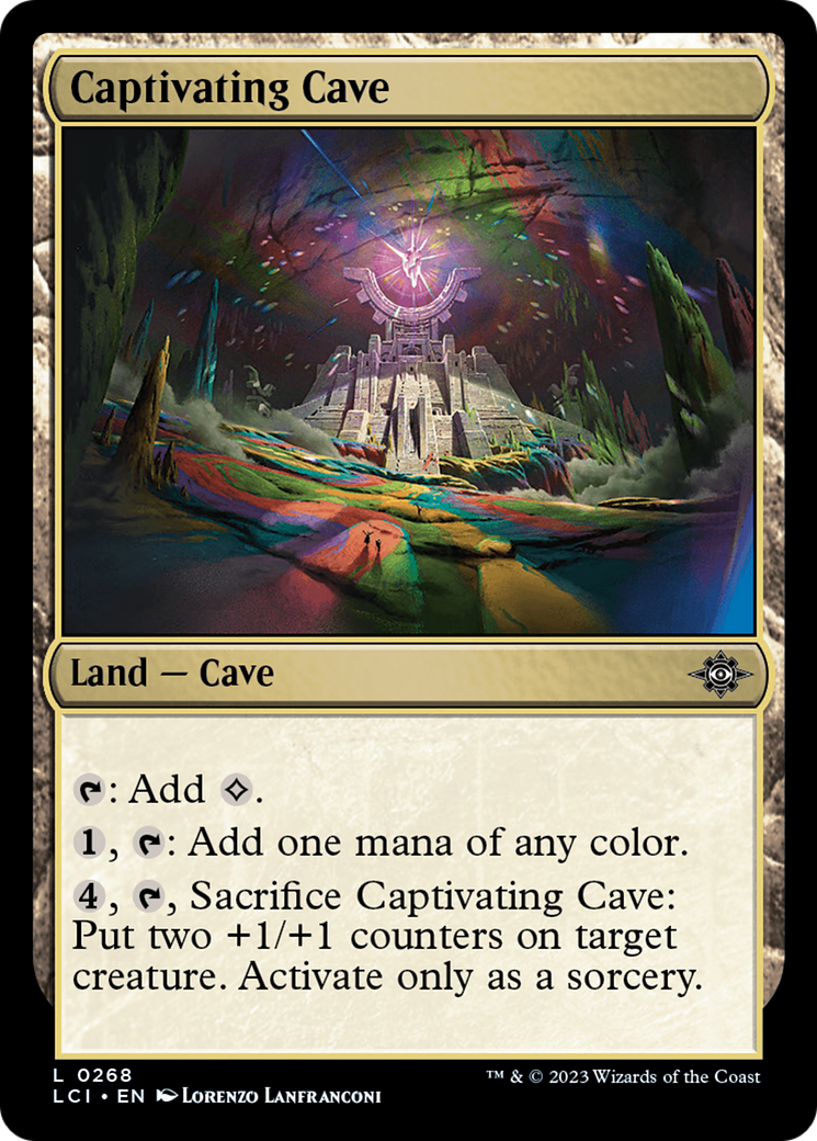 Captivating Cave [The Lost Caverns of Ixalan] [Foil]