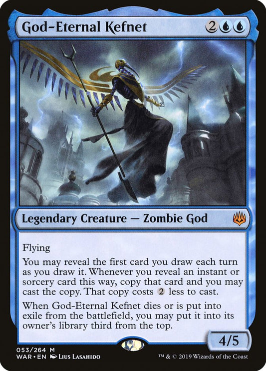 God-Eternal Kefnet [War of the Spark] [Foil]