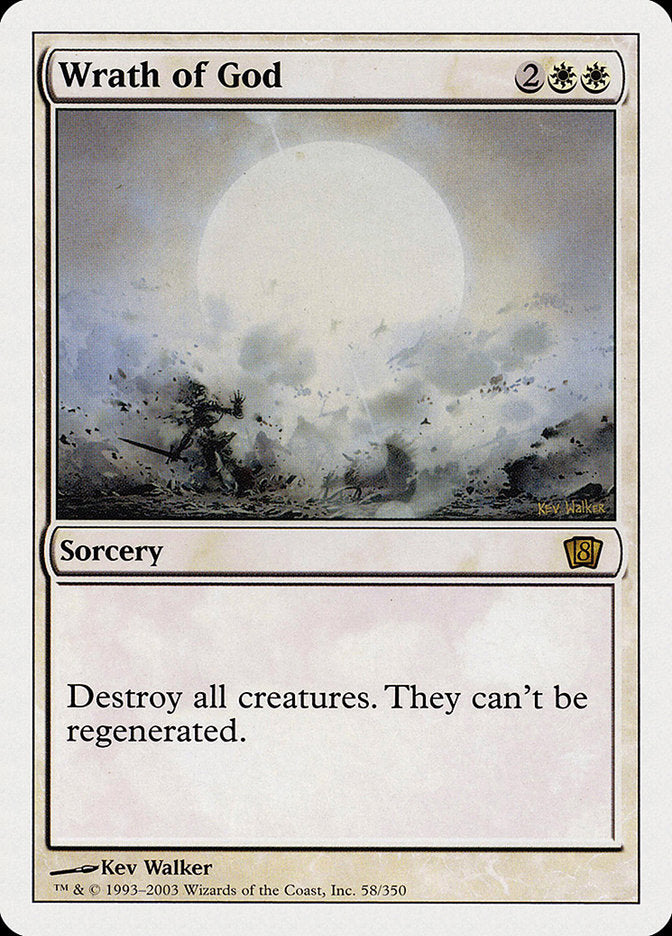 Wrath of God [Eighth Edition] [Foil]