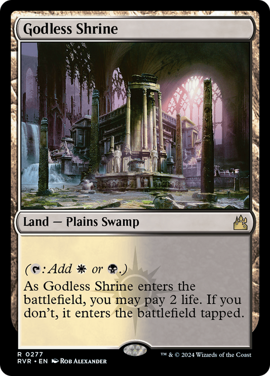 Godless Shrine [Ravnica Remastered] [Foil]