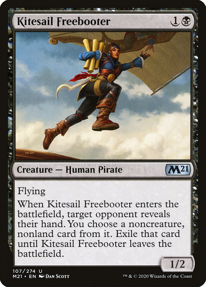 Kitesail Freebooter [Core Set 2021] [Foil]