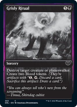 Grisly Ritual [Innistrad: Double Feature] [Foil]