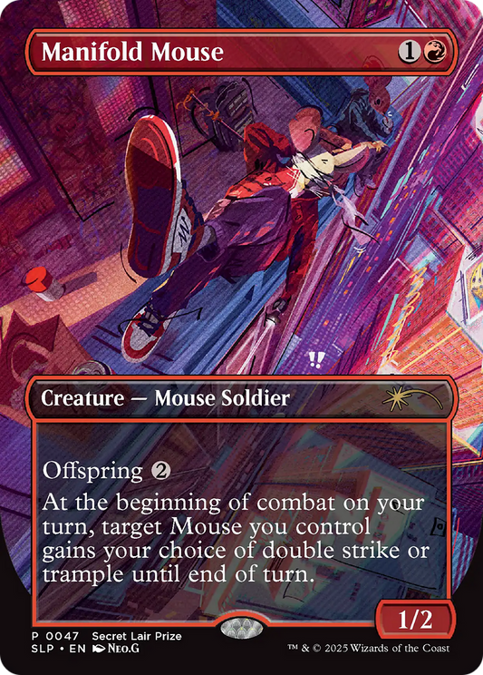 Manifold Mouse [Secret Lair Showdown] [Foil]