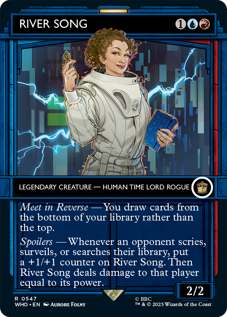 RIVER SONG (Showcase) [Doctor Who] [Foil]