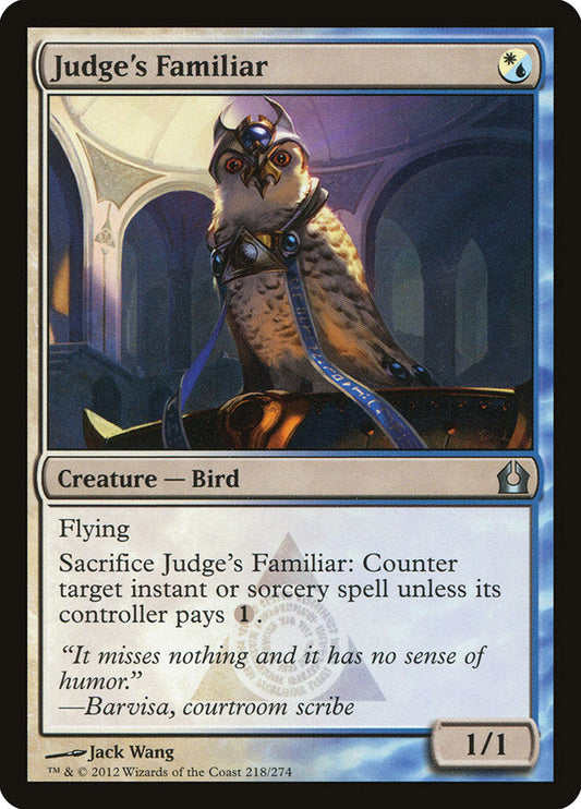 Judge's Familiar [Return to Ravnica] [Foil]
