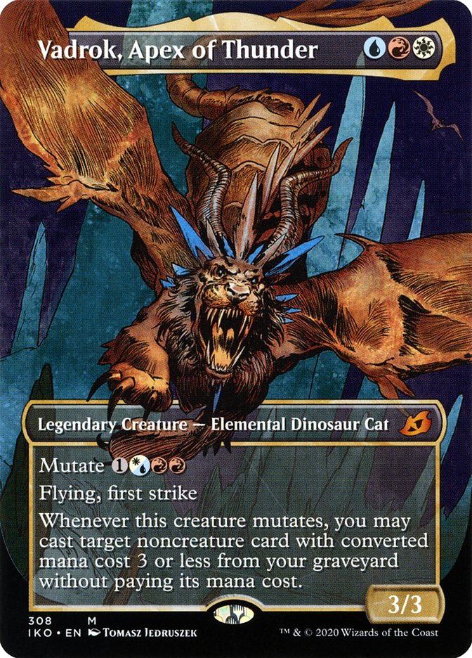 Vadrok, Apex of Thunder (Showcase) [Ikoria: Lair of Behemoths] [Foil]