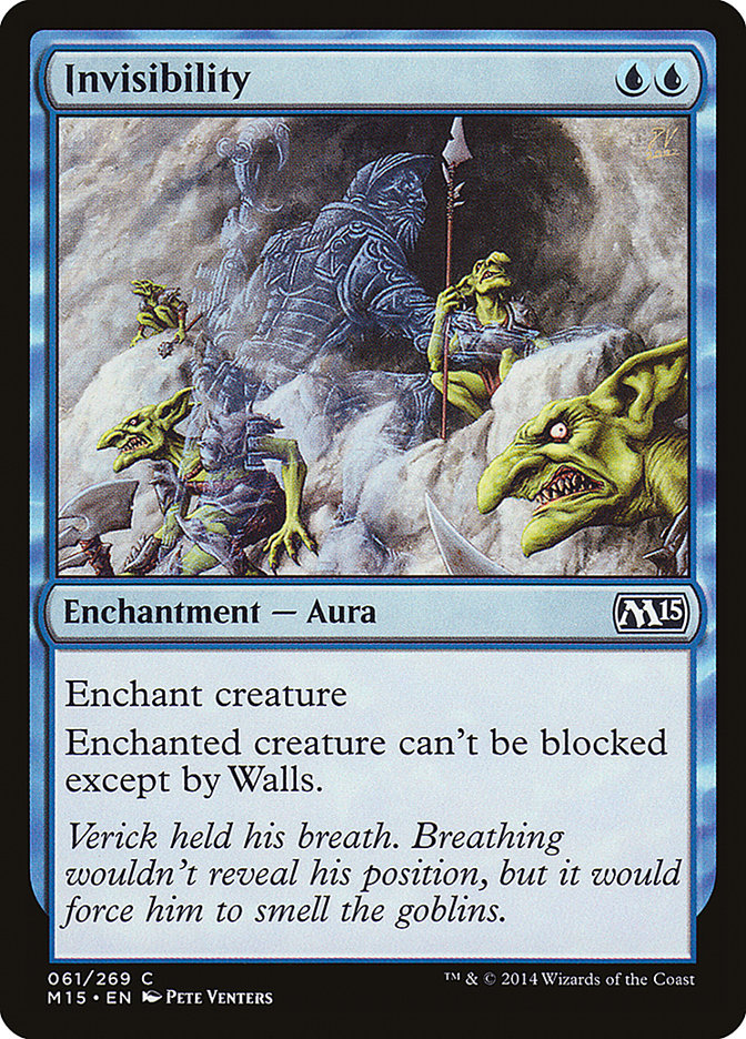Invisibility [Core Set 2015] [Foil]