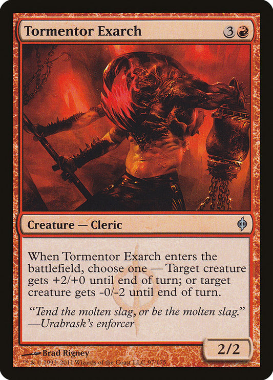 Tormentor Exarch [New Phyrexia] [Foil]