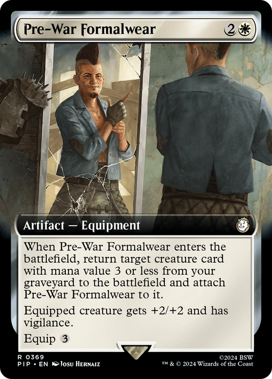 Pre-War Formalwear (Extended Art) [Fallout] [Foil]