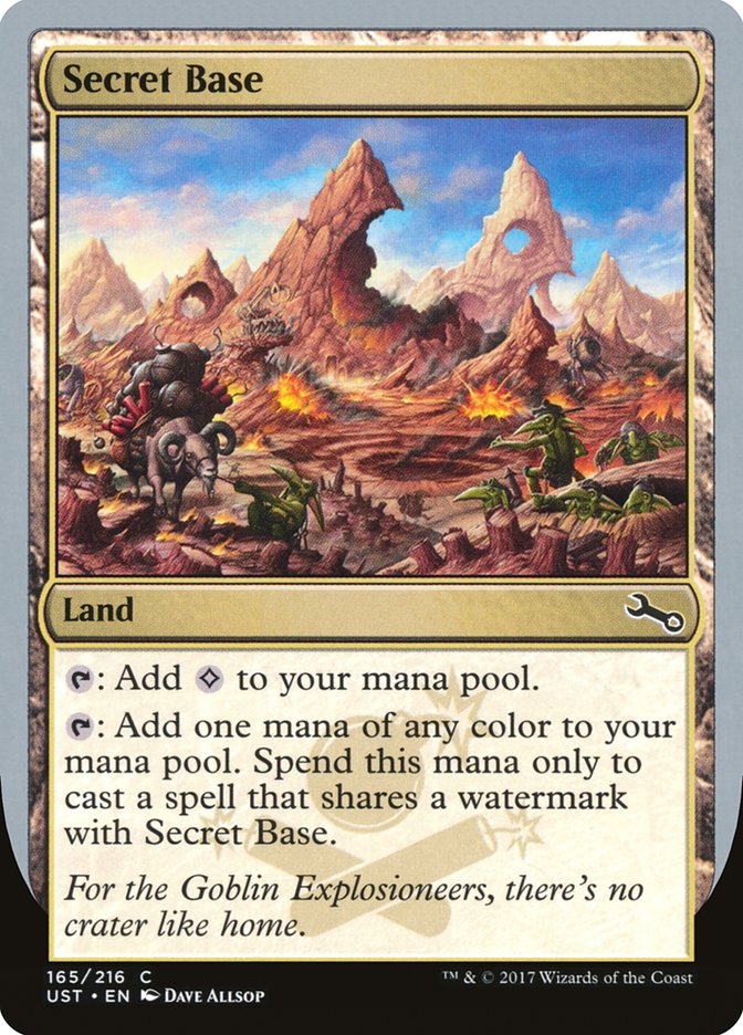 Secret Base (Dave Allsop) [Unstable] [Foil]