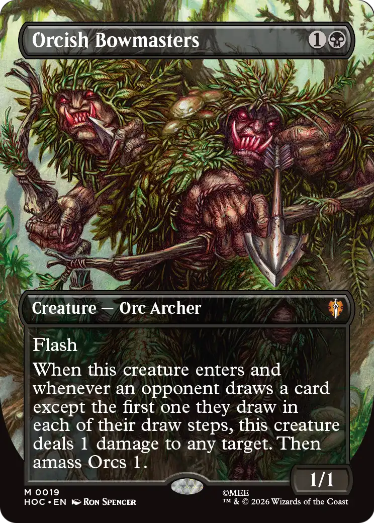 Orcish Bowmasters (Borderless) [The Hobbit: Eternal-Legal]