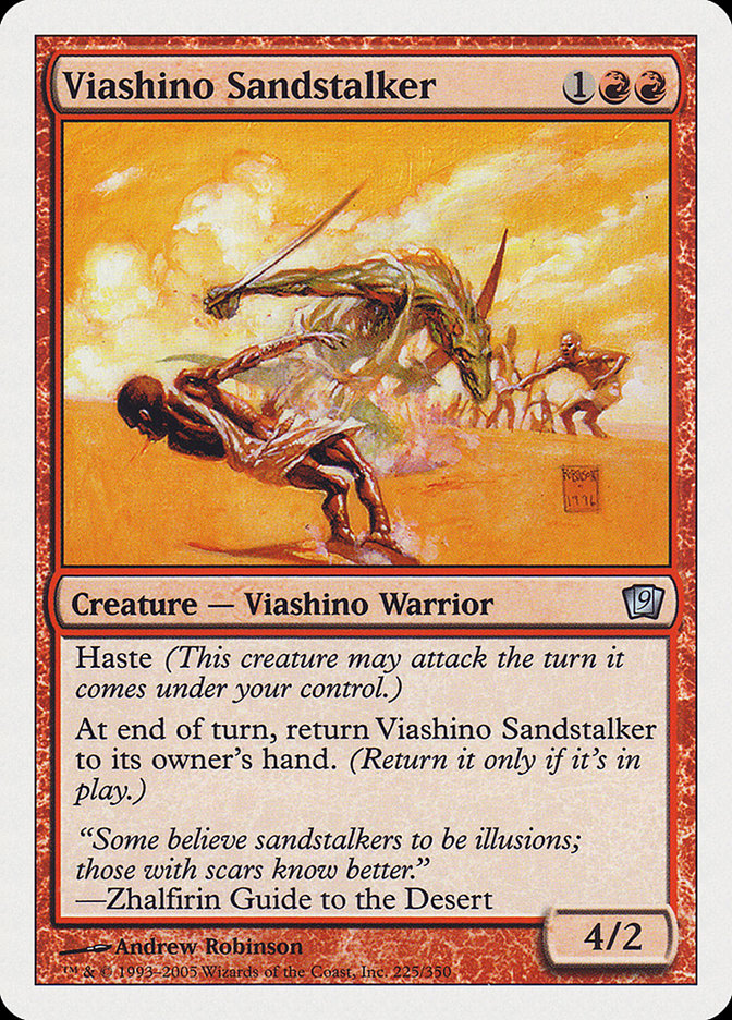 Viashino Sandstalker [Ninth Edition] [Foil]