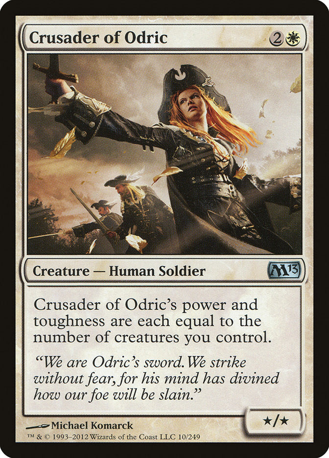 Crusader of Odric [Core Set 2013] [Foil]