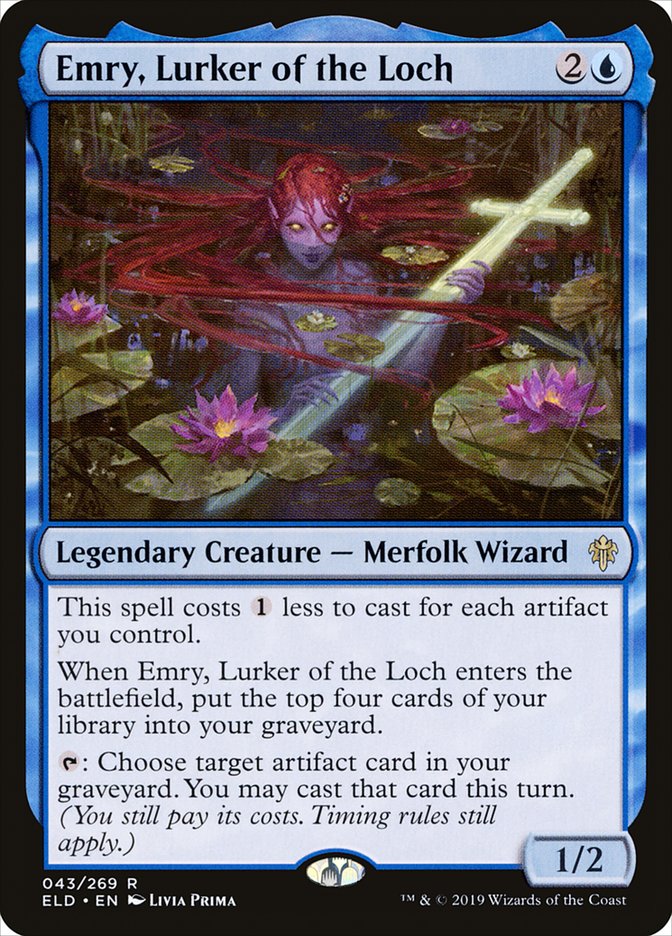 Emry, Lurker of the Loch [Throne of Eldraine] [Foil]