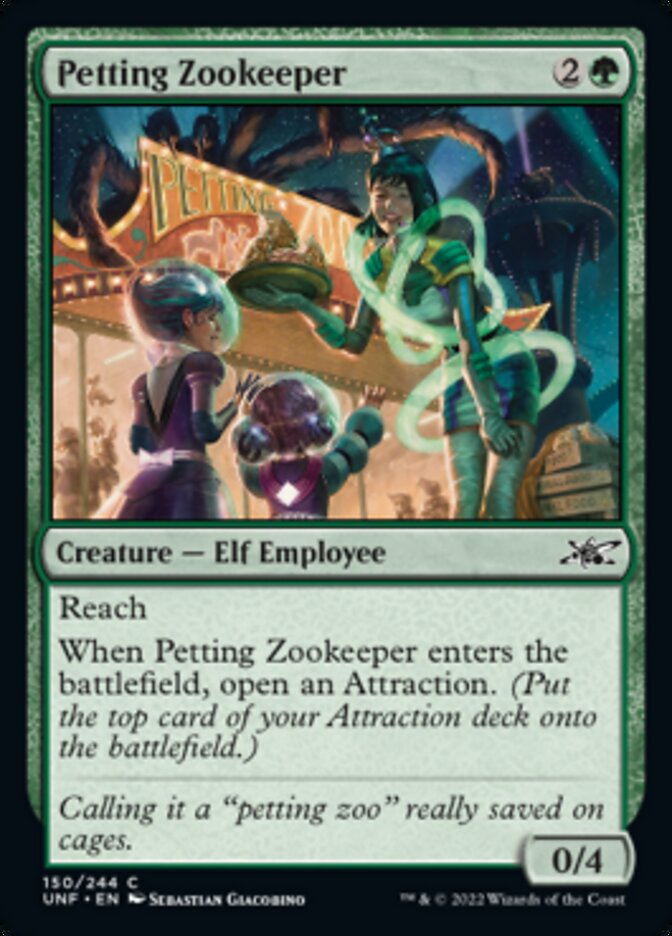 Petting Zookeeper [Unfinity] [Foil]