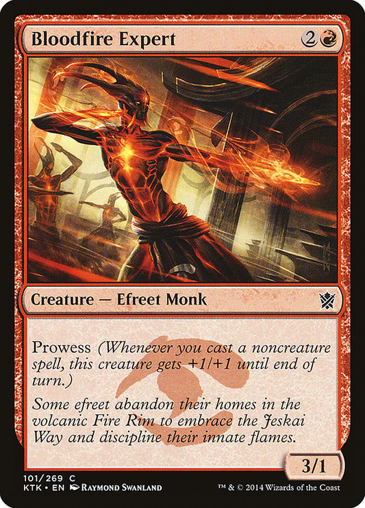 Bloodfire Expert [Khans of Tarkir] [Foil]