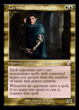 Lavinia, Azorius Renegade (Timeshifted) [Time Spiral Remastered] [Foil]