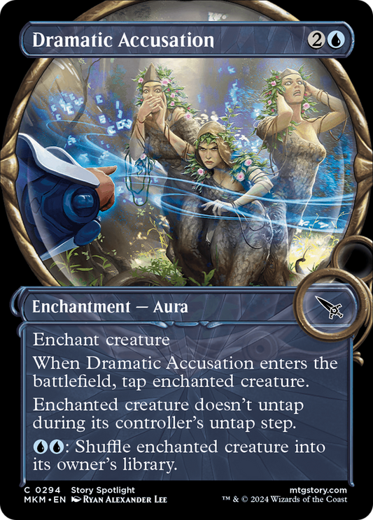 Dramatic Accusation (Showcase) [Murders at Karlov Manor] [Foil]