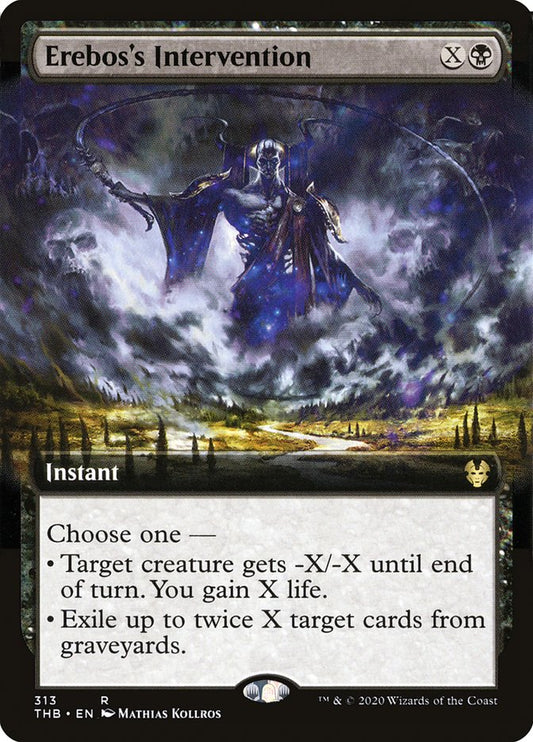 Erebos's Intervention (Extended Art) [Theros Beyond Death] [Foil]