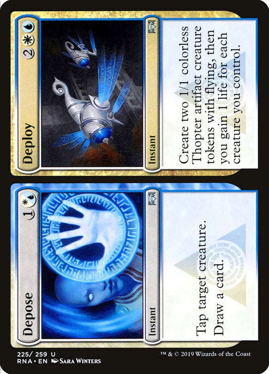Depose // Deploy [Ravnica Allegiance] [Foil]