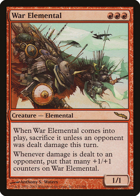 War Elemental [Mirrodin] [Foil]
