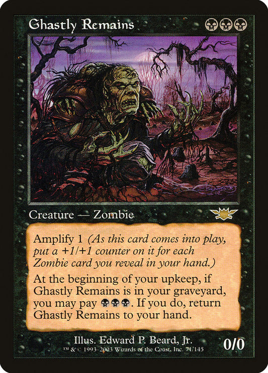 Ghastly Remains [Legions] [Foil]