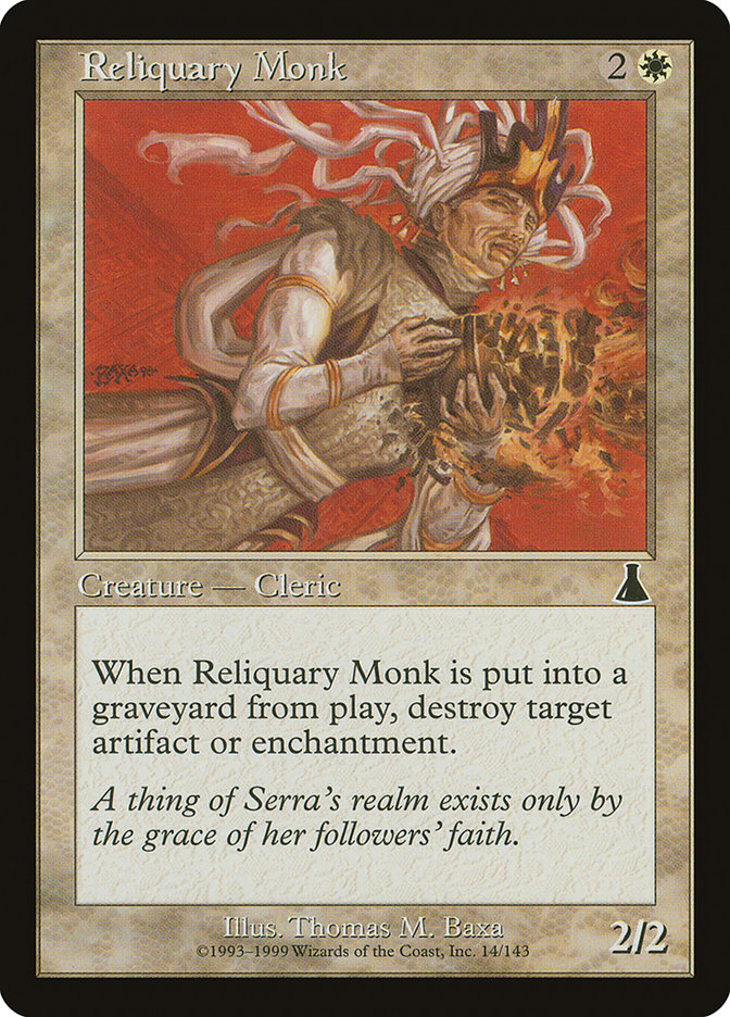 Reliquary Monk [Urza's Destiny] [Foil]