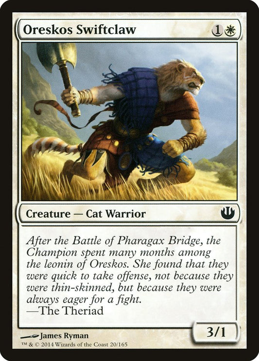 Oreskos Swiftclaw [Journey into Nyx] [Foil]