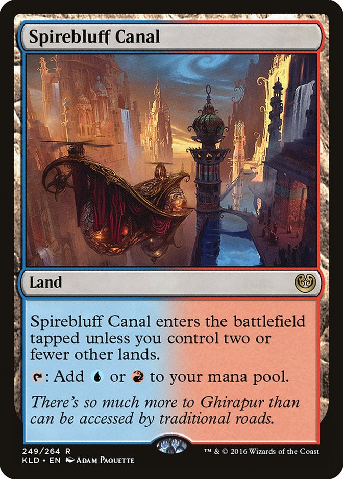 Spirebluff Canal [Kaladesh] [Foil]