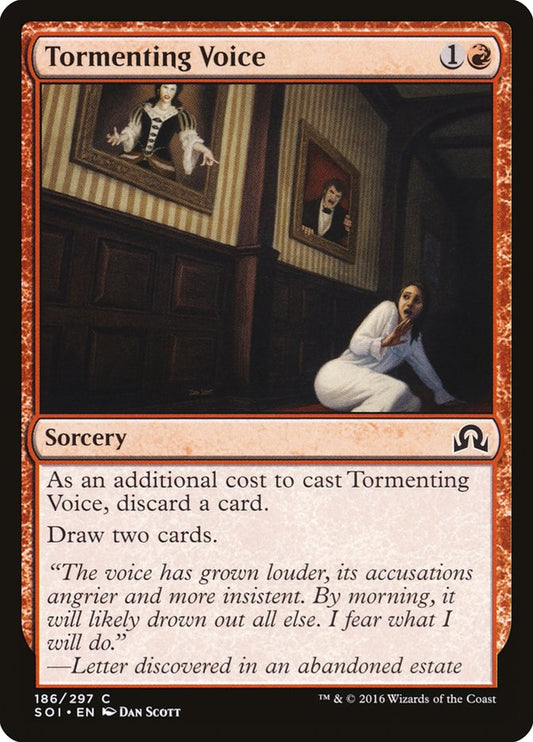 Tormenting Voice [Shadows over Innistrad] [Foil]