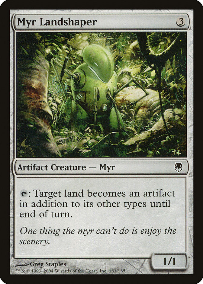 Myr Landshaper [Darksteel] [Foil]