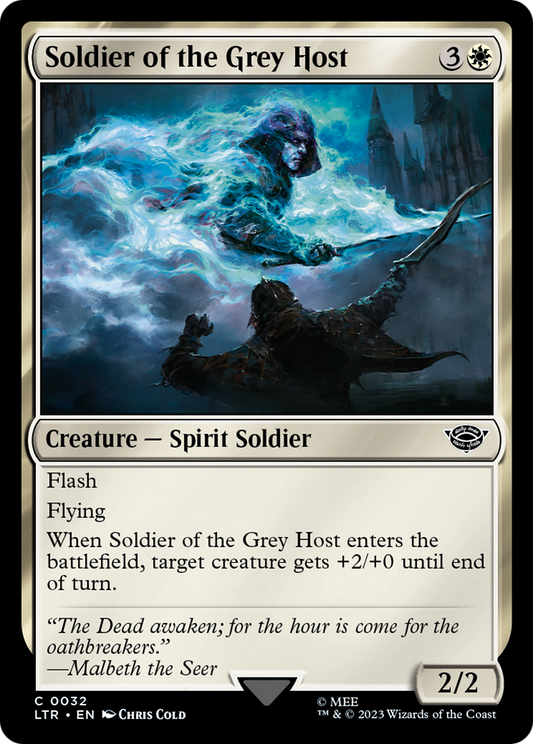 Soldier of the Grey Host [The Lord of the Rings: Tales of Middle-Earth] [Foil]