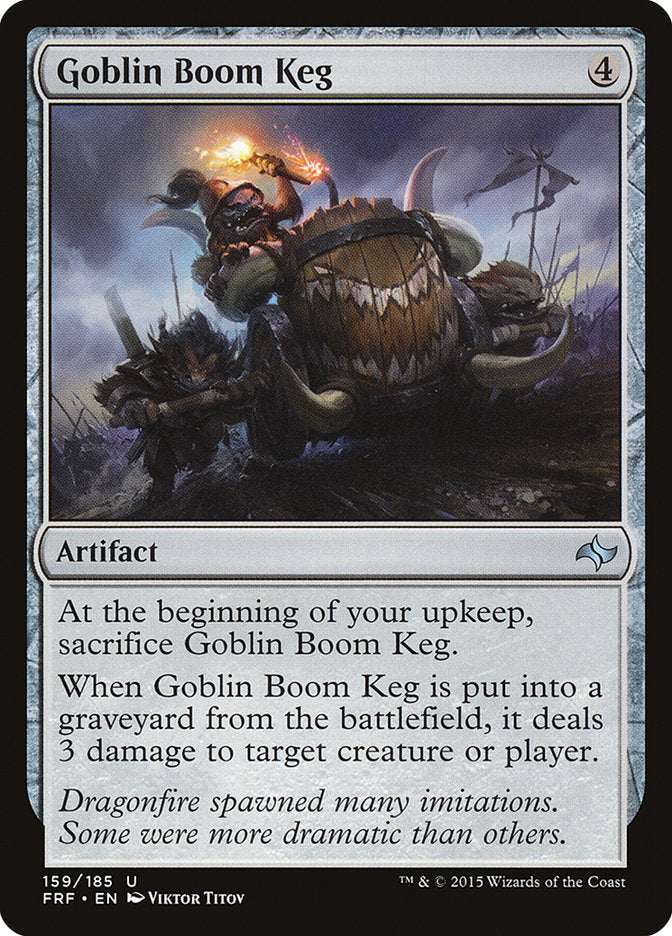 Goblin Boom Keg [Fate Reforged] [Foil]