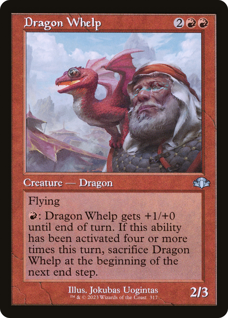 Dragon Whelp (Retro) [Dominaria Remastered] [Foil]