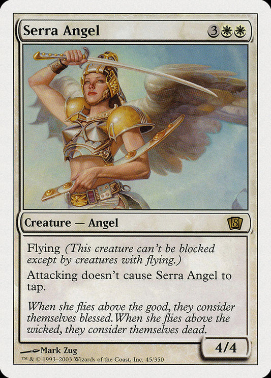 Serra Angel [Eighth Edition] [Foil]